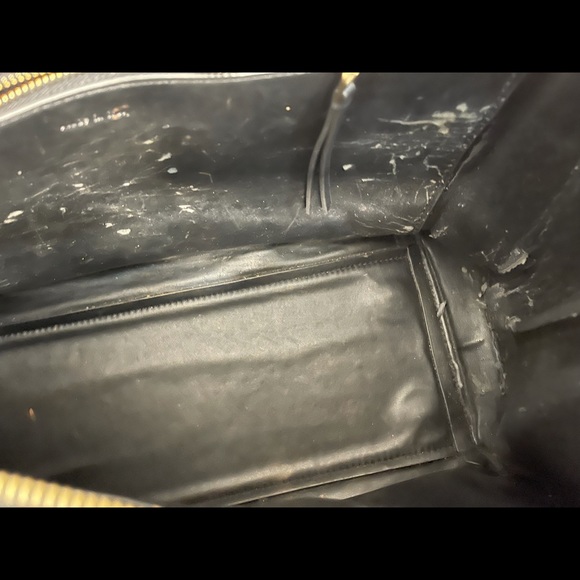 CELINE
Yellow/Black Leather Large Edge Bag - Picture 7 of 11